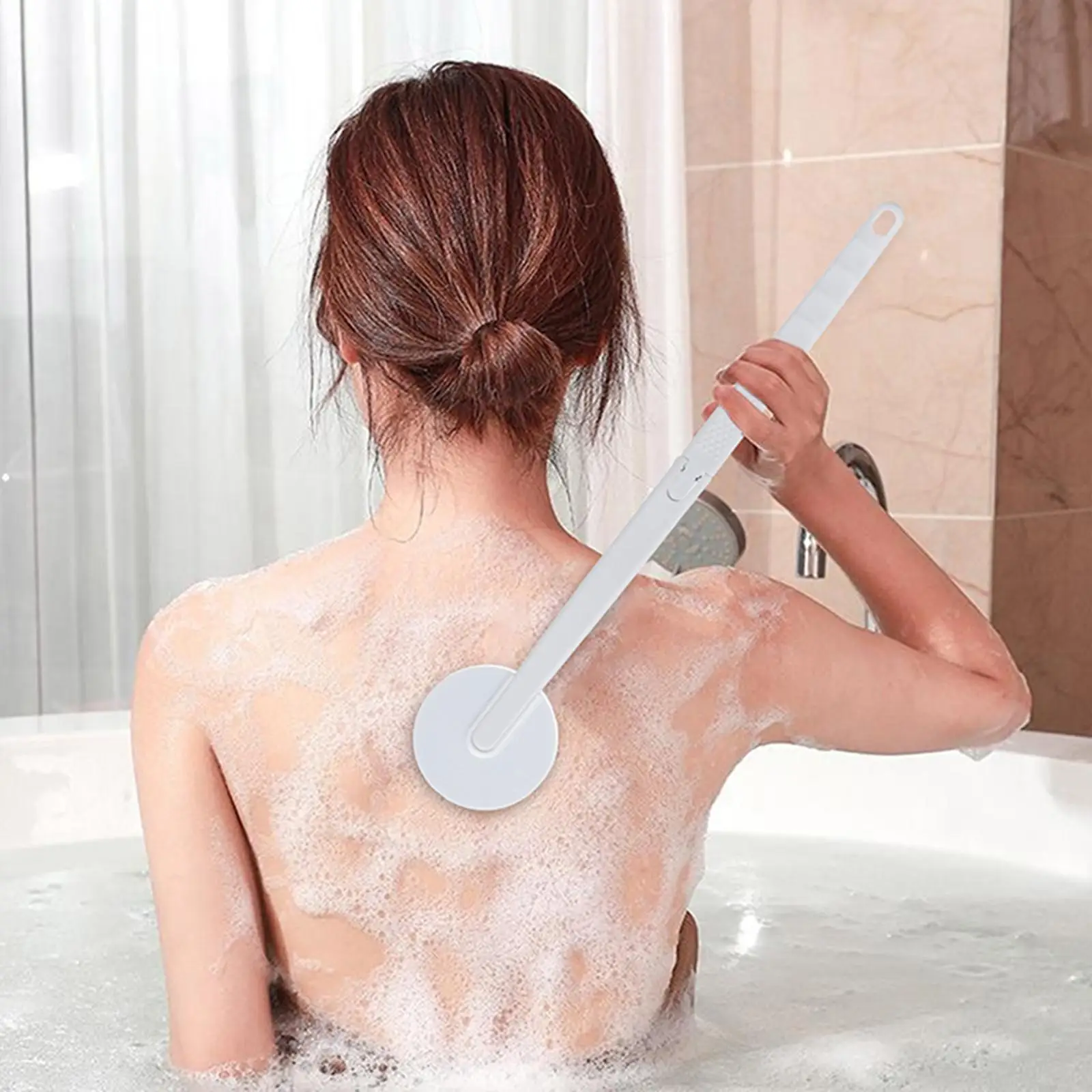 

Lotion Long Handle Portable Back Scrubber for Back Bath Supplies Tools