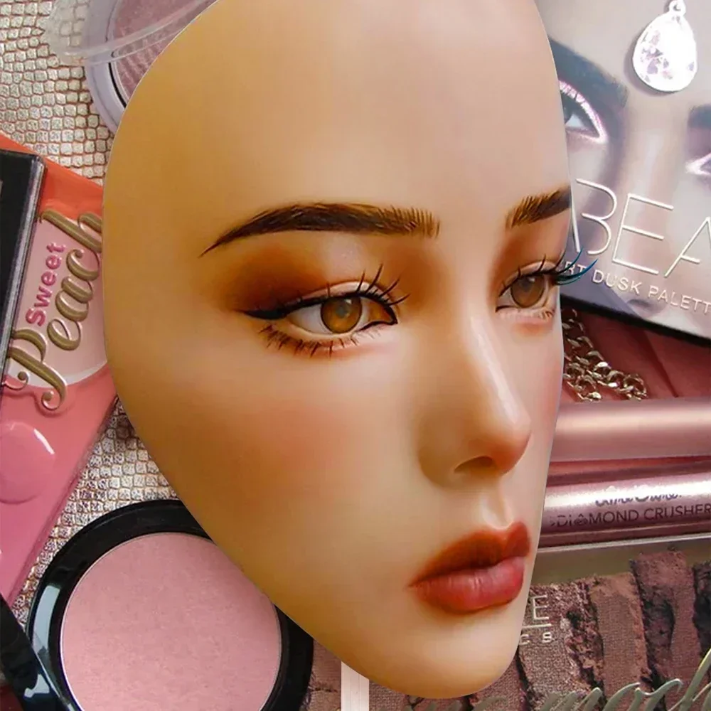 Многоразовый Макияж для лица искусственная подушка глаз силиконовый