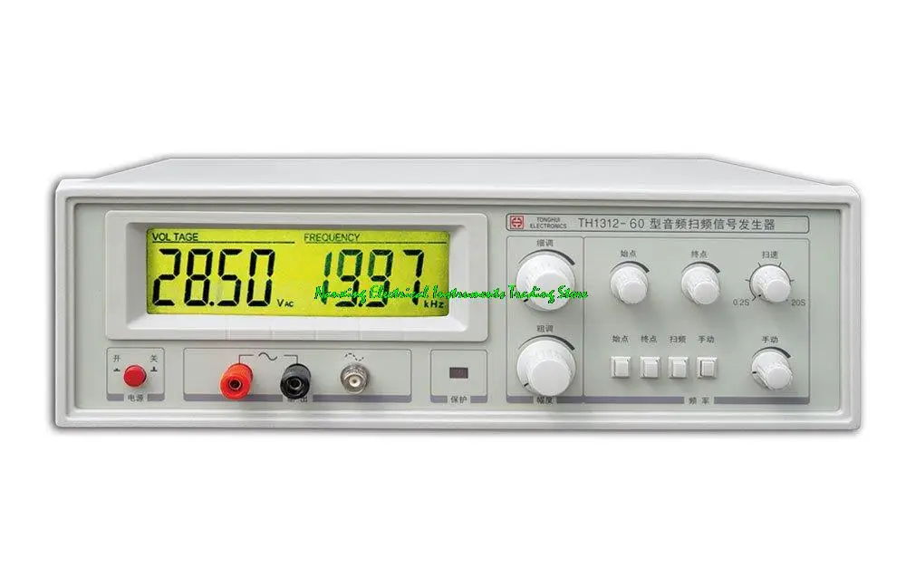 

TH1312-60 Audio Sweep Signal Generator 20-20kHz Power 60W,0-22Vrms