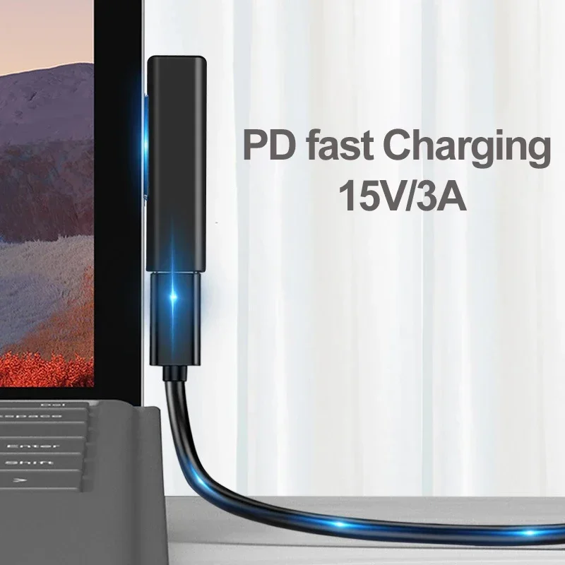 Магнитный USB-адаптер для зарядки ноутбука 12 В/15 в