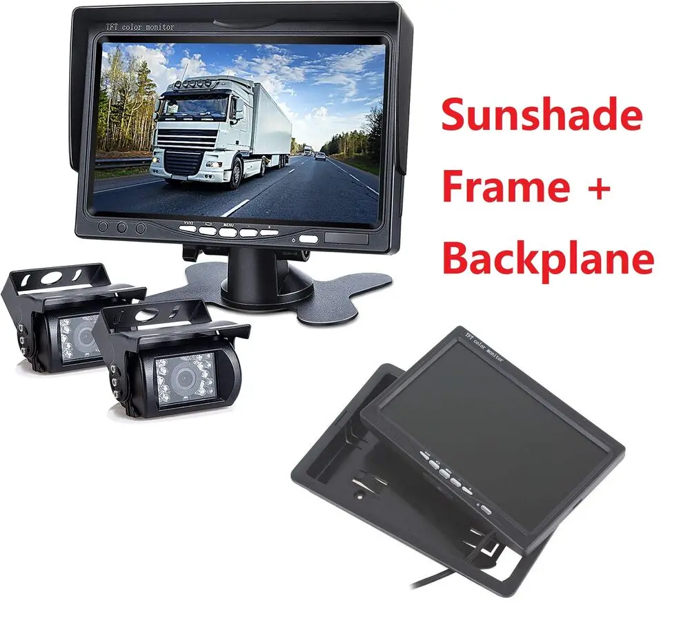 

Bileeko 7 ''монитор и система камеры заднего вида с ночным видением для грузовика RV