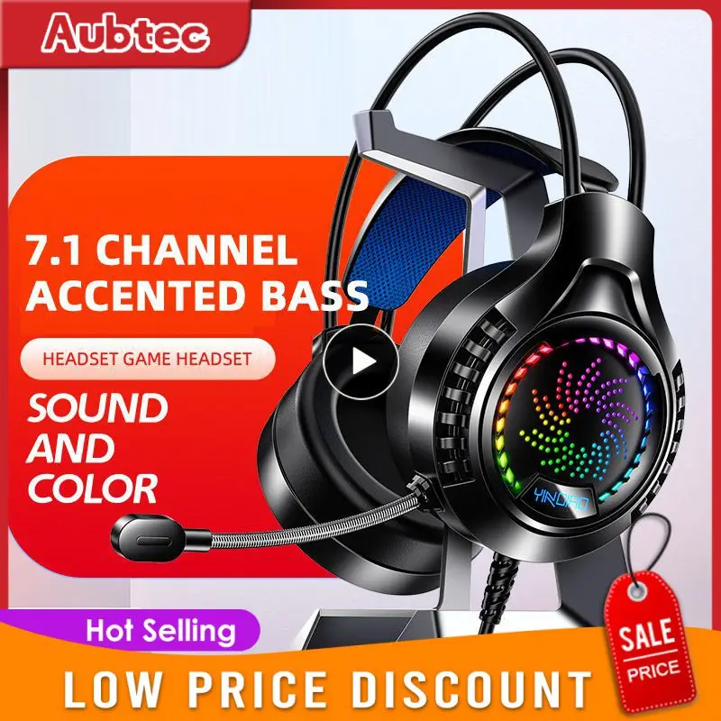 

Стереогарнитура игровая со светодиодной подсветкой, 3,5 мм, 1-5 шт.