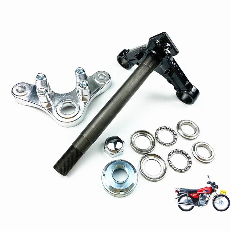 

CG125 ZJ125 Steering Column Triple Tree Clamp Motorcycle Front Fork Crown