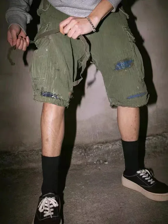 Мужские винтажные шорты Visvim 20ss Jumbo