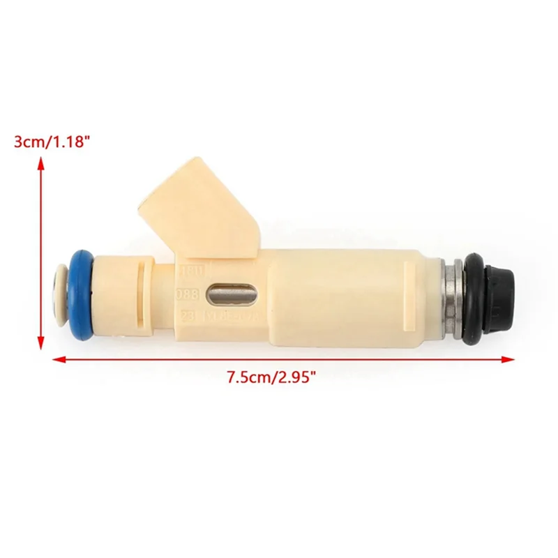 6 шт. автомобильная топливная форсунка 195500 -3520 для Ford 01-04 Mazda Mercury 3.0 -3521 822-11157 YL8E-C7B