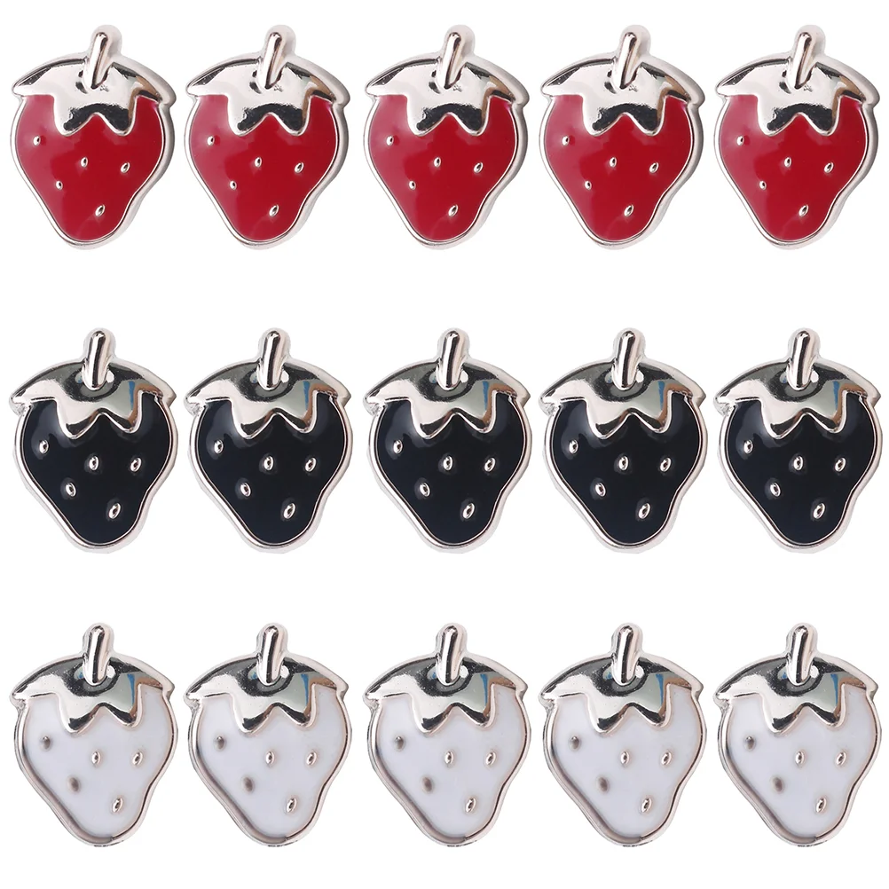 

Strawberry Buckle Fruit Sewing Buttons Kids Adorable Children DIY Cartoon Resin