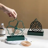 creative iron art mosquito repellent incense rack repellent mosquito repellent incense rack with ash tray support incense burner