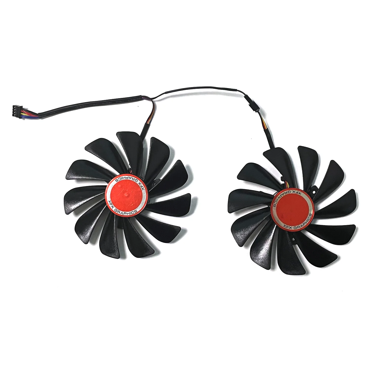 

2PCS New DC 12V 0.35 FDC10U12S9-C CF1010U12S RX5700 Gpu Cooler For XFX RX580 RX5700 XT RX5600 HIS RX 590 570 Graphics Cards