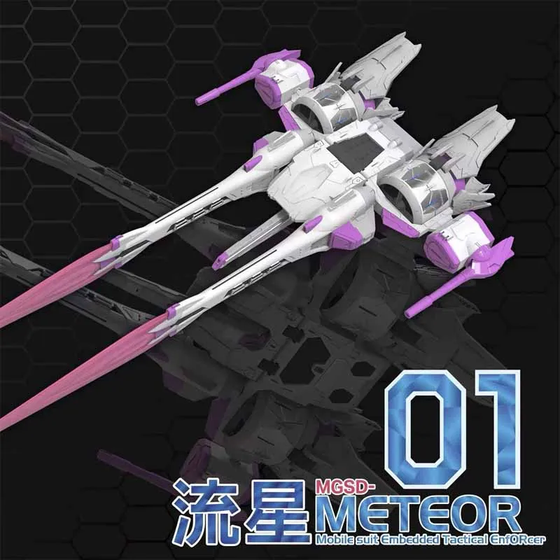 Фото Конструктор Bandai HG RG 1/144 DDB MGSD METEOR Gundam SEED: Модель летательного рюкзака, аксессуары и детали для сборки мобильного костюма Gundam, игрушка-модель №3