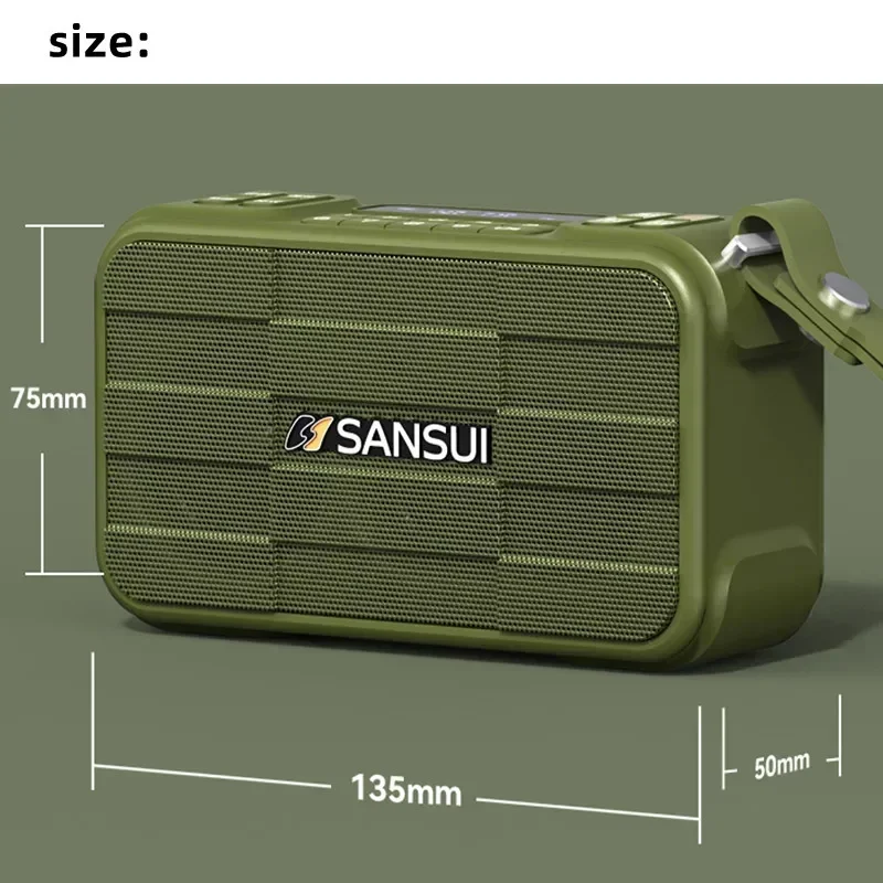 Портативная беспроводная Bluetooth колонка SANSUI F29