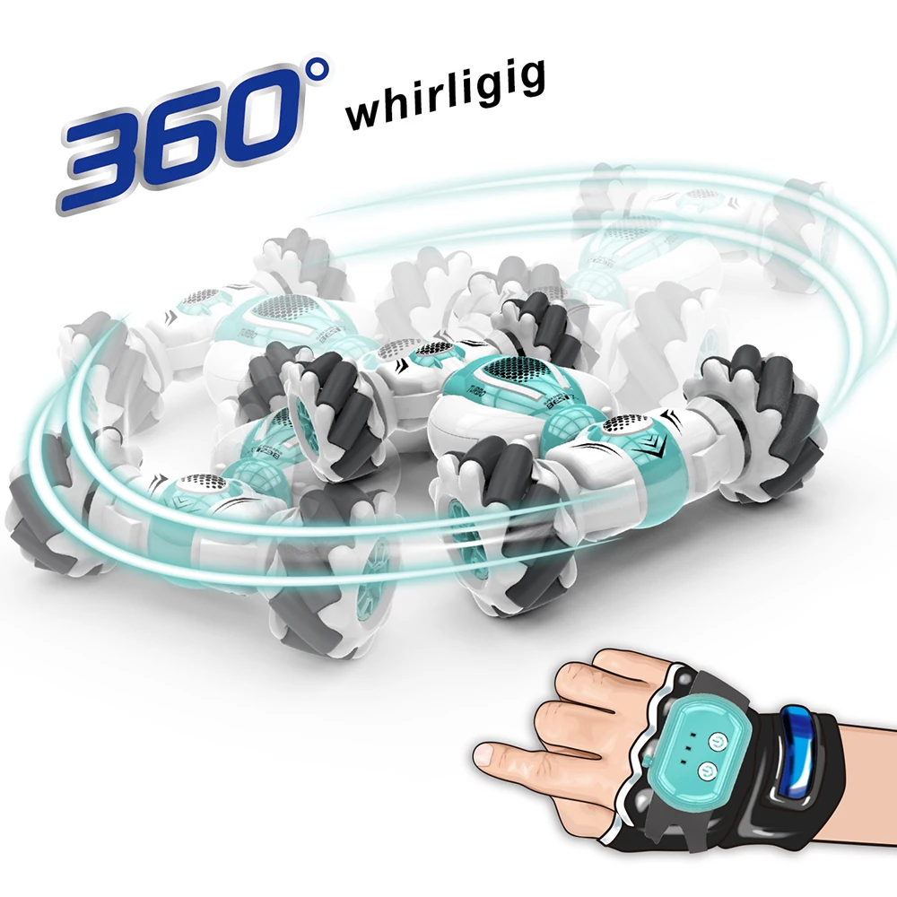 

1:16 S-012 RC Car 4WD 2.4G Remote Control Car Stunt Drift Gesture Induction 360 Degree Twisting Dancing Off-road Racing Cars Toy