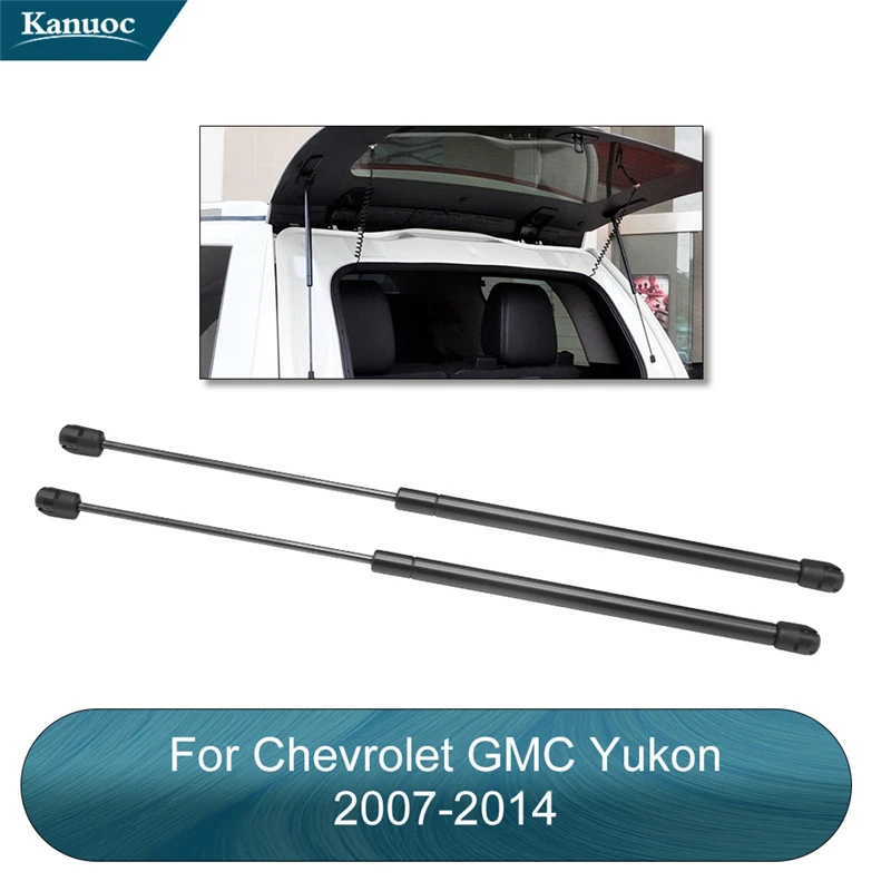 

2Pcs/set Rear Hood Lift Supports Gas Struts Window Glass Lift Gas Spring Shock Absorber For Chevrolet GMC Yukon 2007-2014