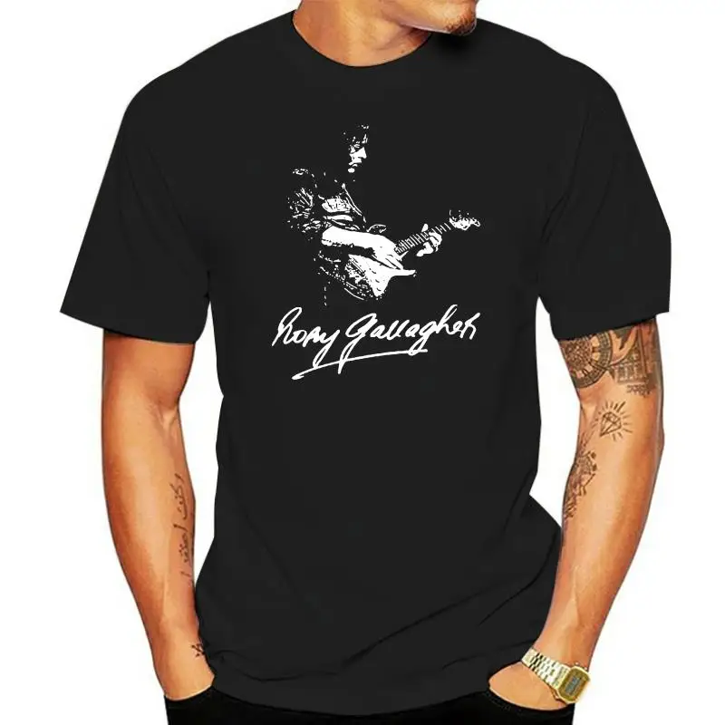 

RORY GALLAGHER футболка гитара 1970S 1980S ретро винтажный день рождения