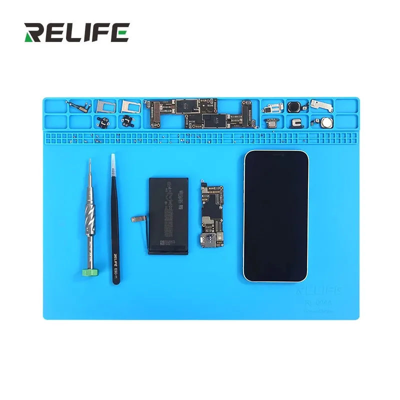 

Anti-Static High Temperature Heat Insulation Working Mat Soldering Station Iron Phone Computer Repair BGA Insulator Platform