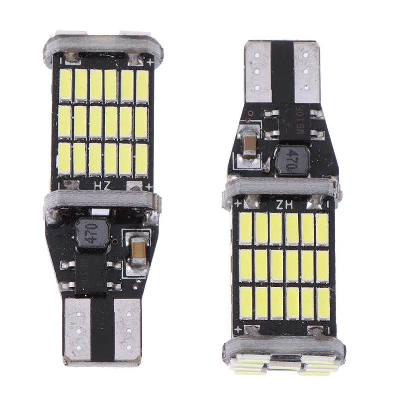 2 шт. автомобильные светодиодсветодиодный лампы Canbus 4014 45SMD T15/1157/1156/T20 |