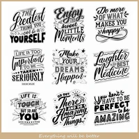 clear silicone stamps life is tough but so are you make your happy amazing sentence letter words decorate cards craft scrapbook