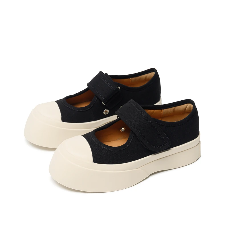 High Quality Women Flats Platforms Spring Autumn Shoes Woman Mary Jane Canvas Casual Shoes Flats