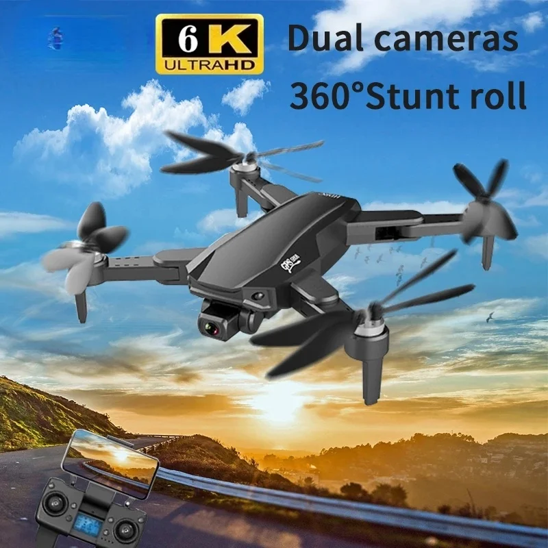 

New GPS Drone 6K Dual HD Camera Professional Aerial Photography Wifi FPV GPS Brushless Motor Drone 4k Professional