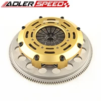 adlerspeed racing clutch twin disc kit for audi a4 1 8t b5 b6 1997 2005