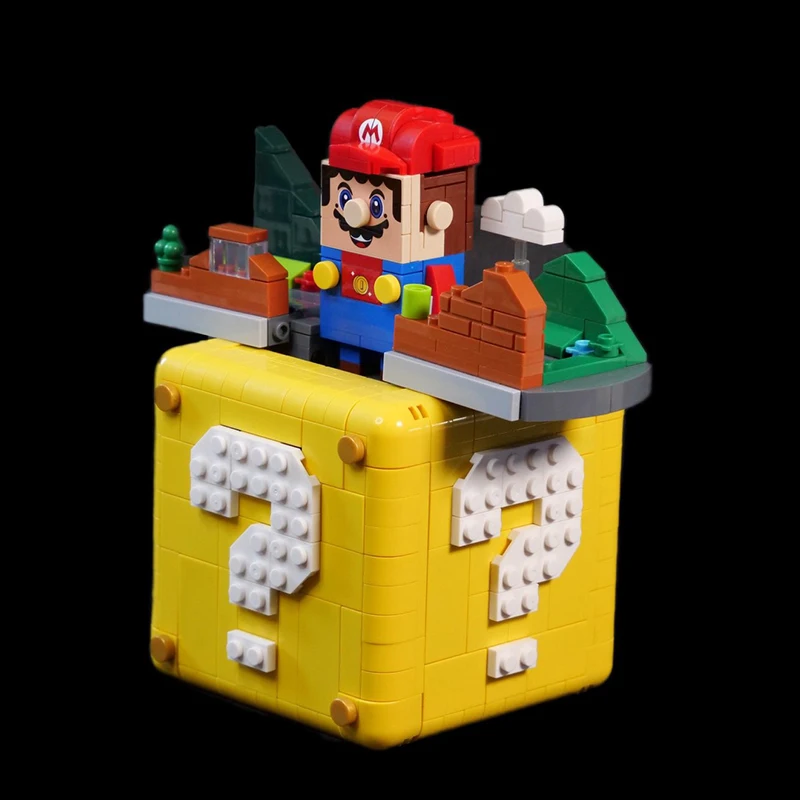 Мини-блок вопроса суперзагадочная коробка модель Креативная идея MOC-93671 788 шт.