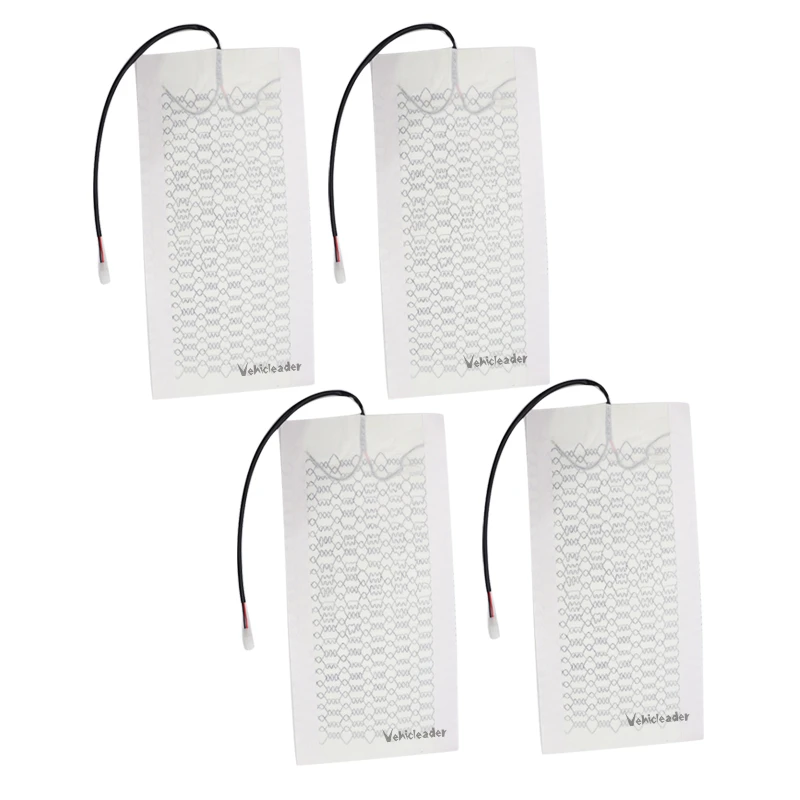 

Универсальные Чехлы На Автомобильные Сиденья С Подогревом Из Углеродного Волокна, Размер 48 См X 28 См, 2 Шт./4 Шт., 12 В