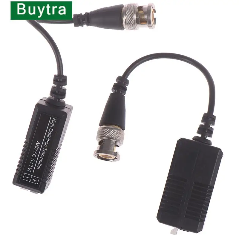 2 шт. пассивные трансиверы UTP Video Balun Twisted расстояние 300 м Кабель BNC Cat5 для адаптера