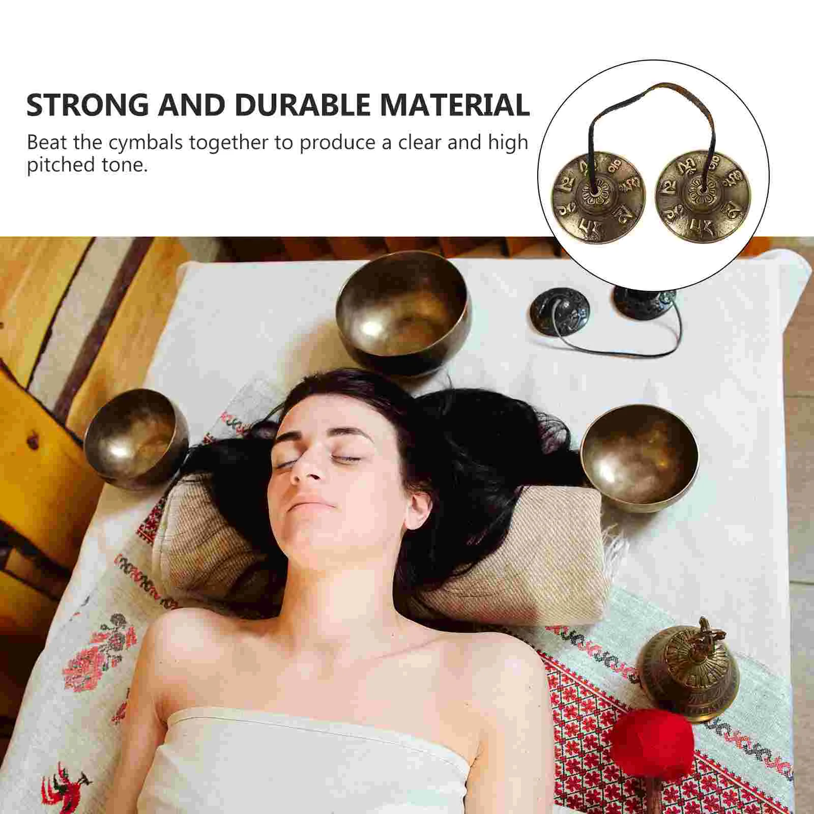 Ring The Bell Йога Тарелка Ударный Инструмент Тарелки Религиозный Музыкальный Аппарат