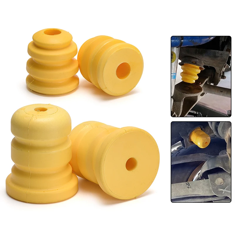 

4pcs Bump Stop Car Suspension Control Arm Bumper Shock Absorber Buffering Block for Chevrolet GMC 15153958 15039397 Front Rear