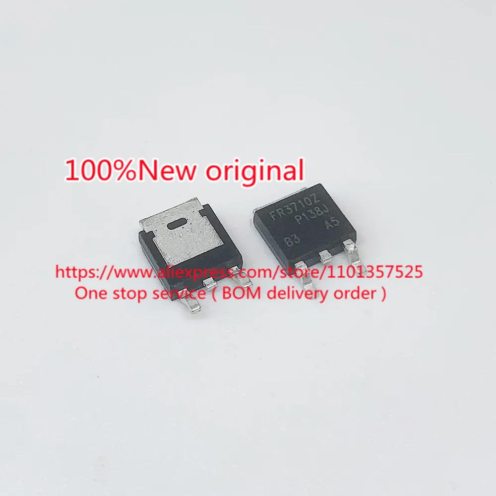 

(10pcs) 100% Original: IRFR3710ZTRPBF Mark: FR3710Z - MOSFET N-channel 100 V 42A (Tc) 140W (Tc) D-Pak