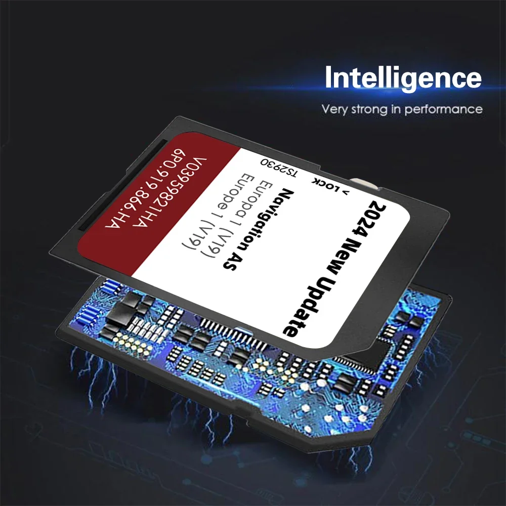 SD-карта для Seat Leon Ibiza Alhambra MIB2 GEN2 Sat Navi System с картами Европы Великобритании 2024 года AS