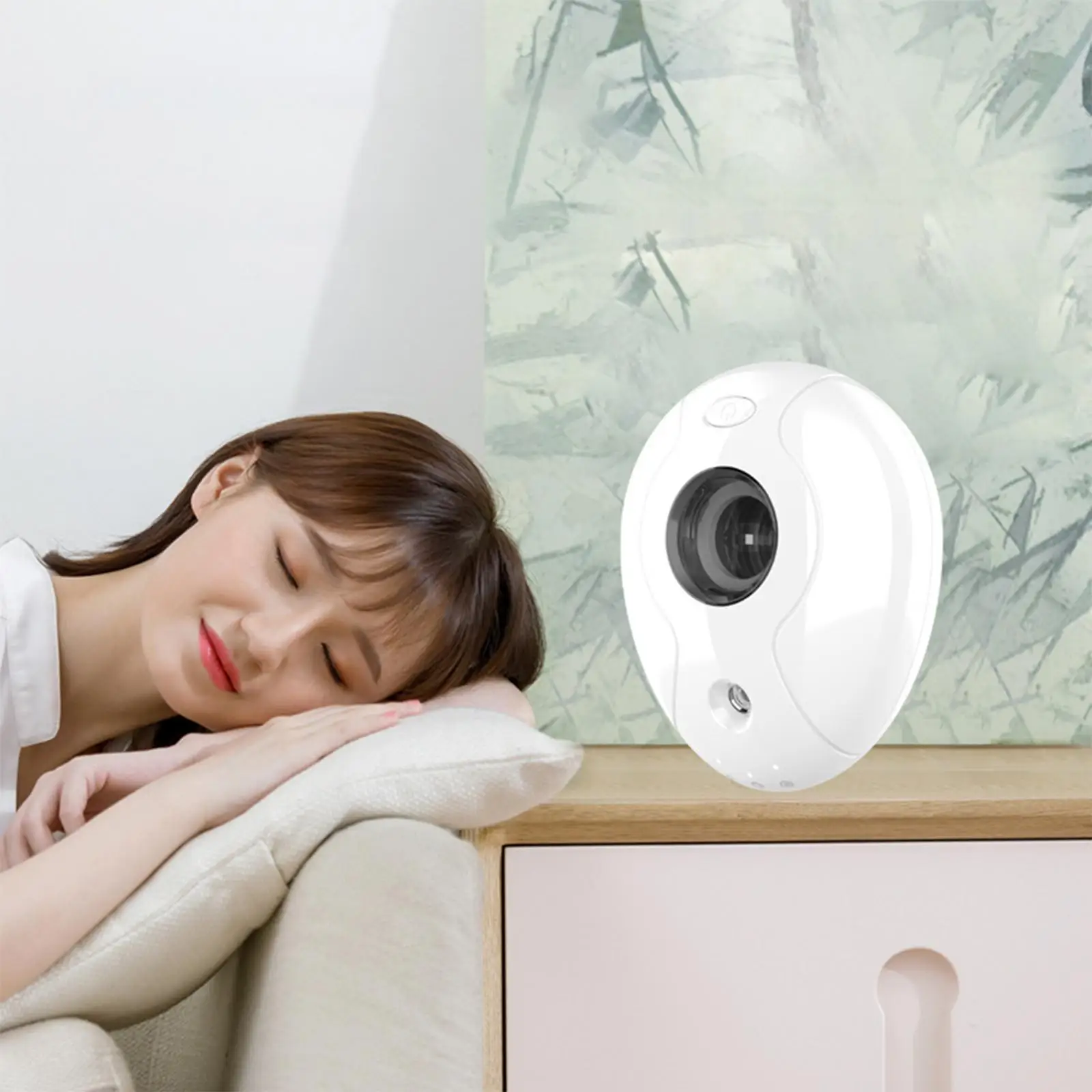 Mini Water Bottle Humidifier Low Noise USB Rechargeable Travel Diffuser Air Purifier Ultrasonic Mist for Hotel Sleeping Bedroom