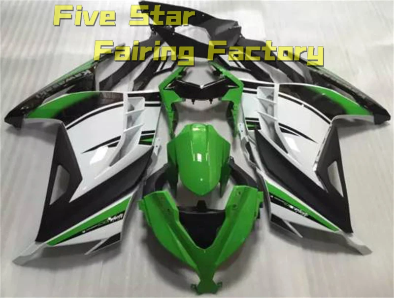 

Motorcycle Fairing Kit For Kawasaki Ninja 300 EX300 EX 300 Ninja300 2013 2014 2015 2016 2017 Injection Mold Bodywork Green White