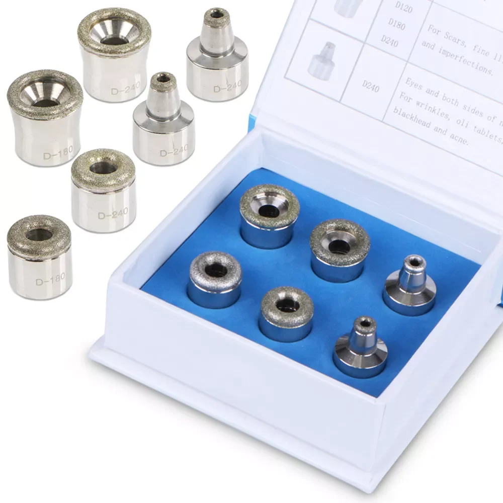 

NEW Surebeauty Diamond Dermabrasion Tips Replacement 9 Tips 6 Tips Facial Midrodermabrasion Skin Face Deep Clean