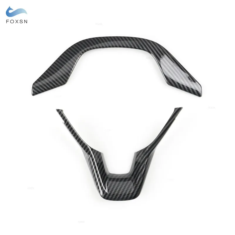 

Для Honda Accord 10 10, 2018, 2019, 2010, 2021, Автомобильный интерьер, чехол на руль, отделка, ABS, углеродное волокно, зернистое покрытие, аксессуары