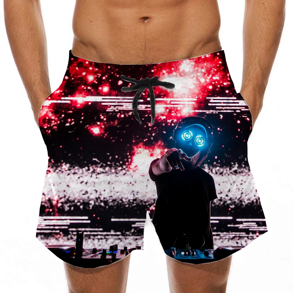 Футболка мужская с графическим принтом Повседневная рубашка 3D рисунком шорты