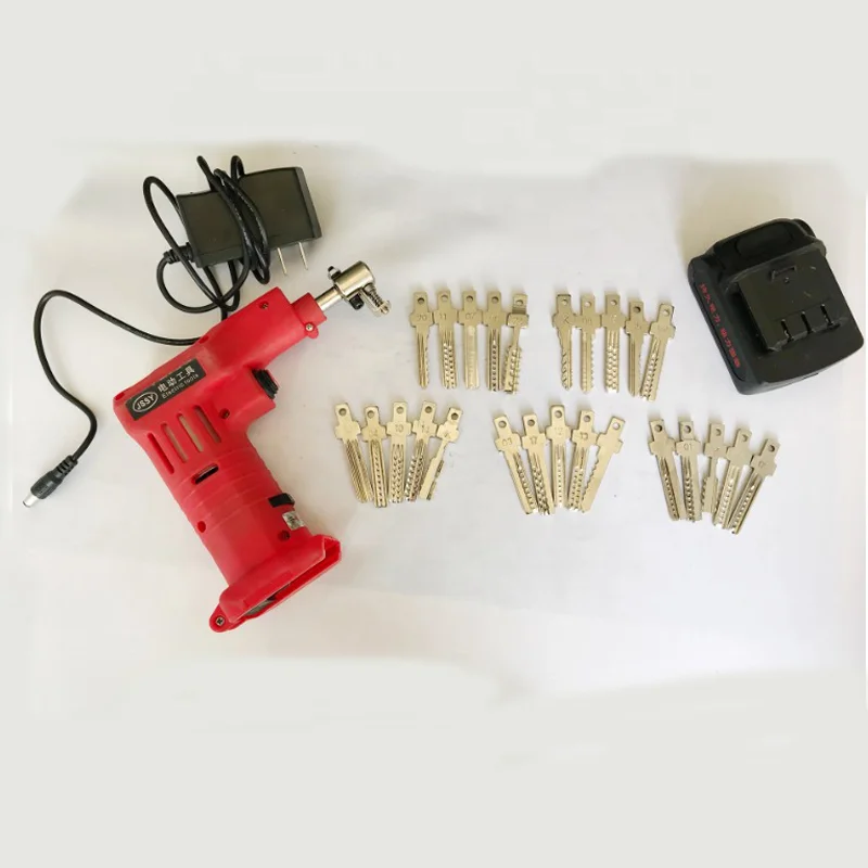 

JSSY dimple lock pick gun electrique Electronic Bump Pick Opener tools