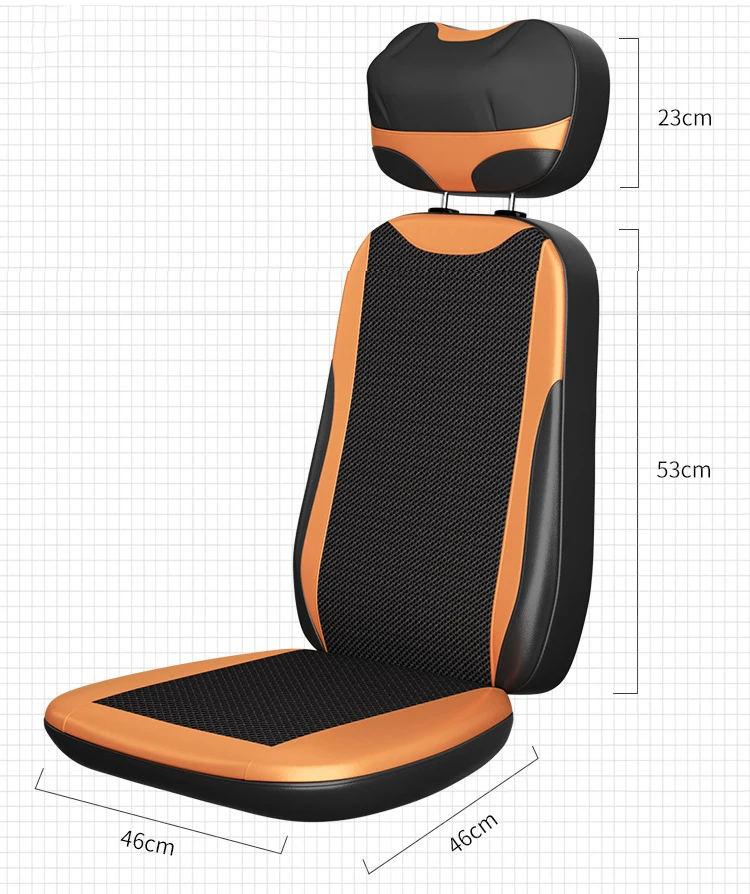 Переносные подушки для сидений шиацу офисных стульев и автомобильные
