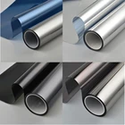 Односторонняя зеркальная оконная пленка, противоударный винил для стекла, самоклеящаяся пленка, теплоизоляция, тонировка окна, Солнечная Оконная наклейка