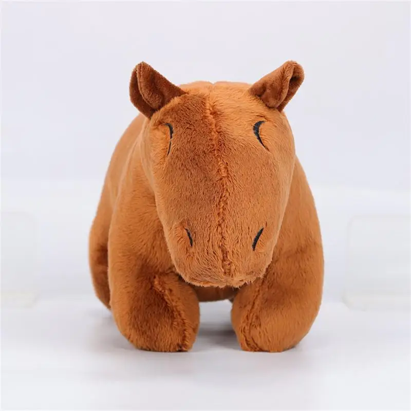 

Toy Plush Toy Not Afraid To Squeeze Light Brown Doll Animal Modeling Skin-friendly And Soft Decorative Items Holiday Gift