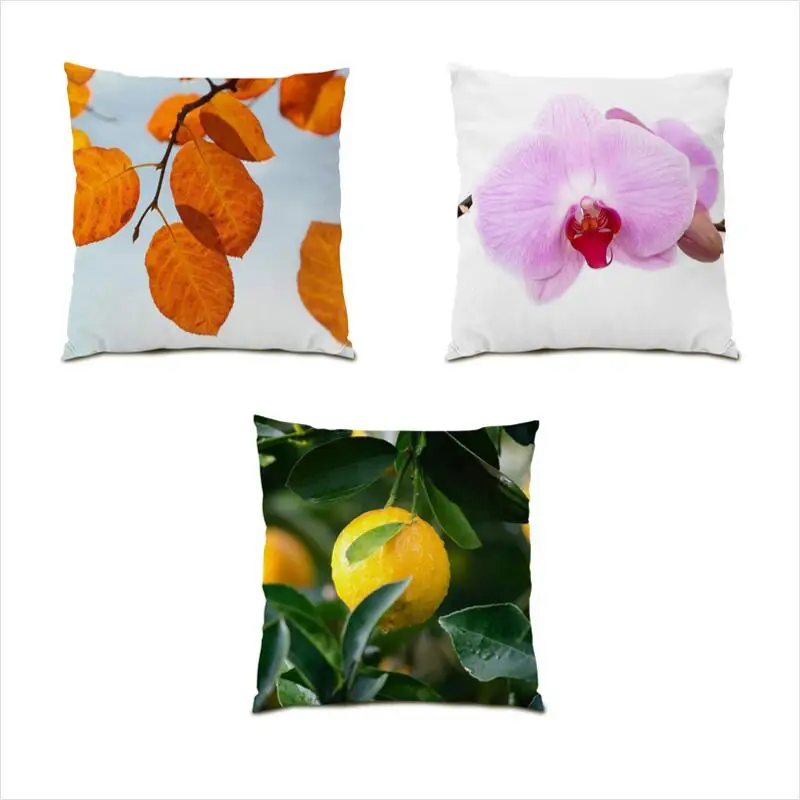 

Decoration Home Forest Tree Living Room Decoration Throw Pillow Covers Sofa Cushion Cover 45x45 Gift Polyester Linen Bed E1350