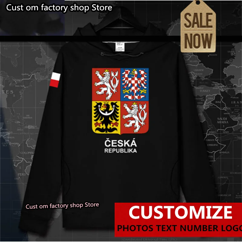 

Czech Republic Czechia CZE men hoodie pullovers hoodies Autumn men sweatshirt streetwear nation clothes hip hop tracksuit new