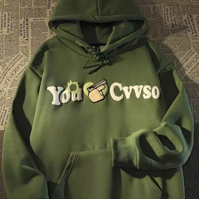 Мужской свитер большого размера в стиле ретро