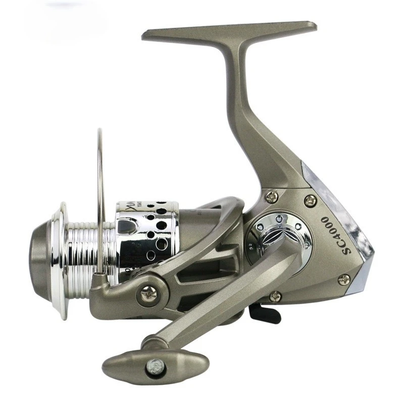Enlarge YUBOSHI Fishing Reel Spinning 1000-7000 Series Metal Spool Spinning Wheel for Sea Fishing Carp Left/Right Fishing
