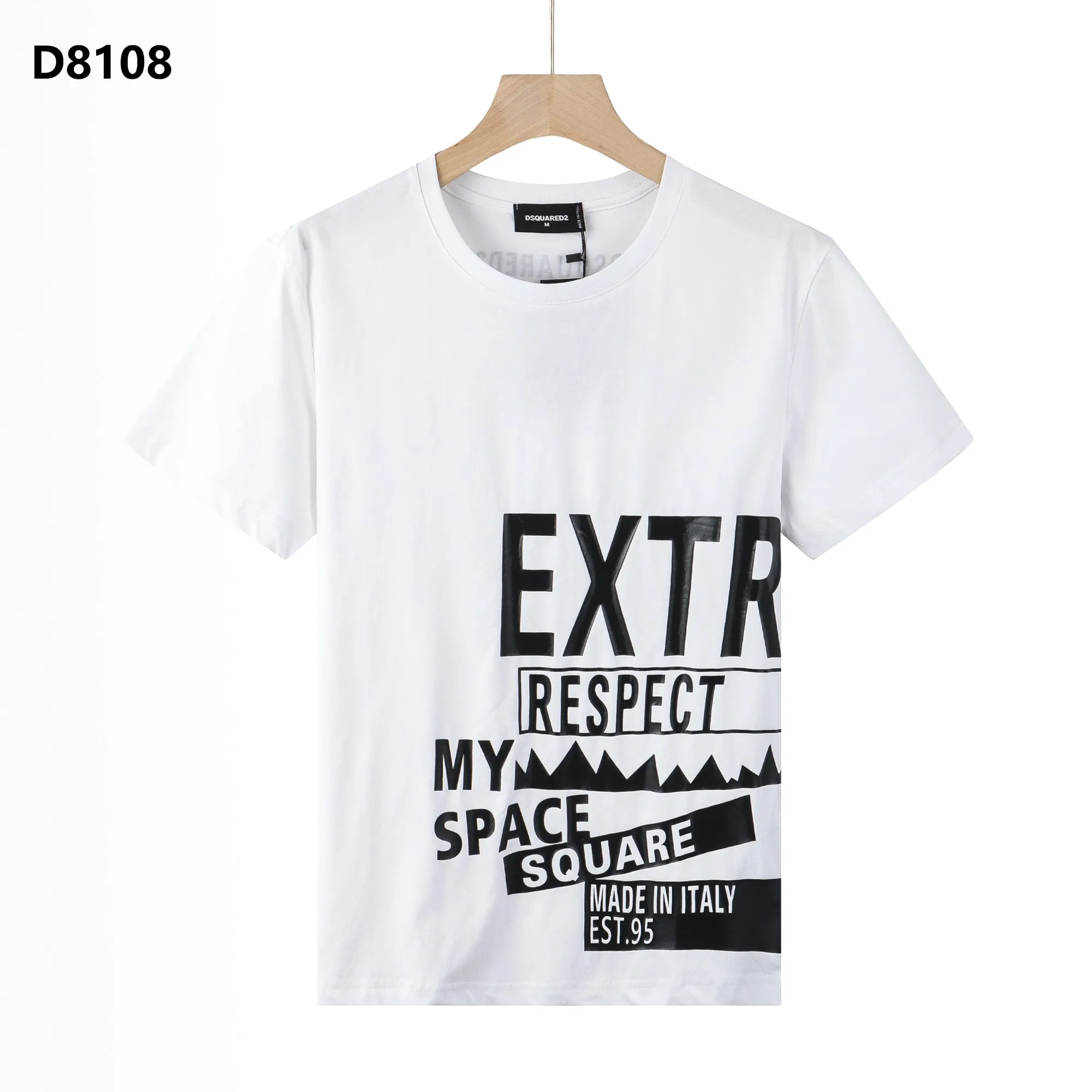 

DSQ ICON Men t-shirt Designer Print Letter Men t shirt luxury brand Cotton Polos Oversized t-shirt tops clothing t shirt for men