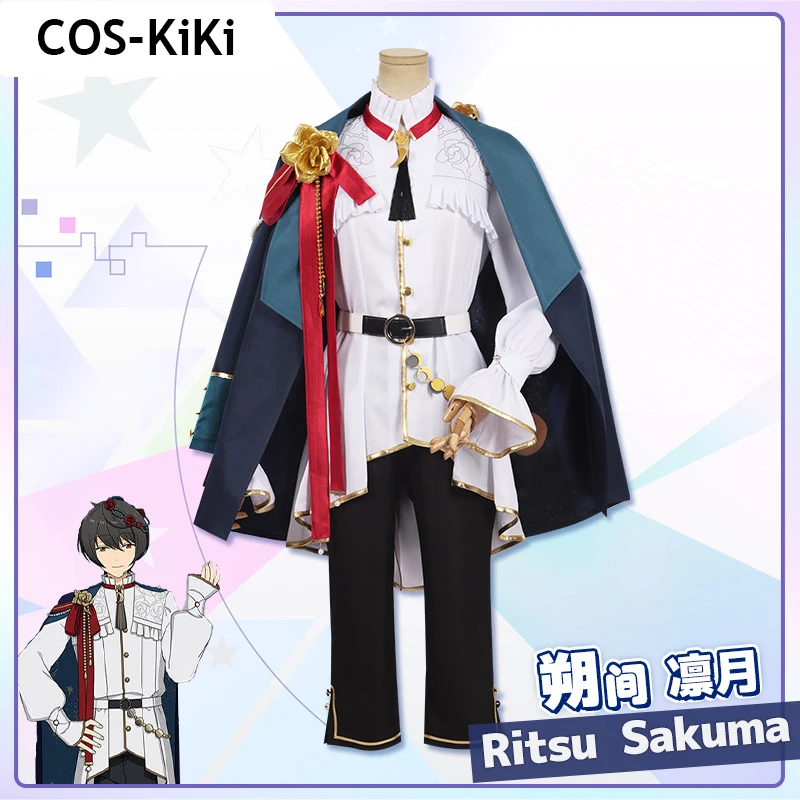 

Костюм для косплея COS-KiKi из аниме «Звездный рыцарь», сакума ритсу, великолепный красивый костюм, наряд для Хэллоуина