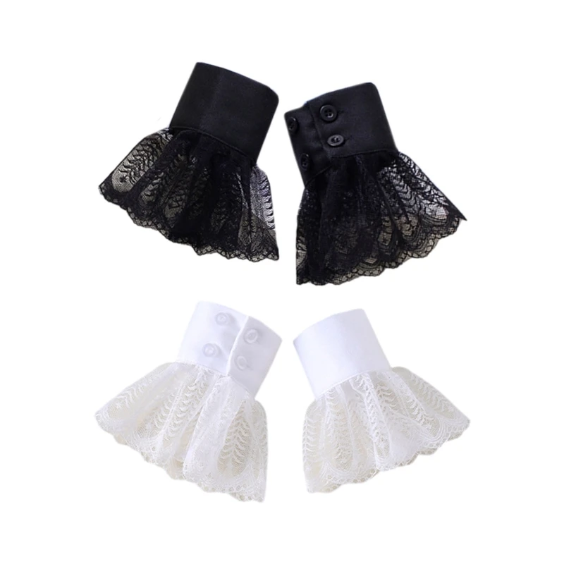 

Съемные наручные манжеты для девочек, декор рубашки, летние солнцезащитные полые манжеты, Прямая поставка