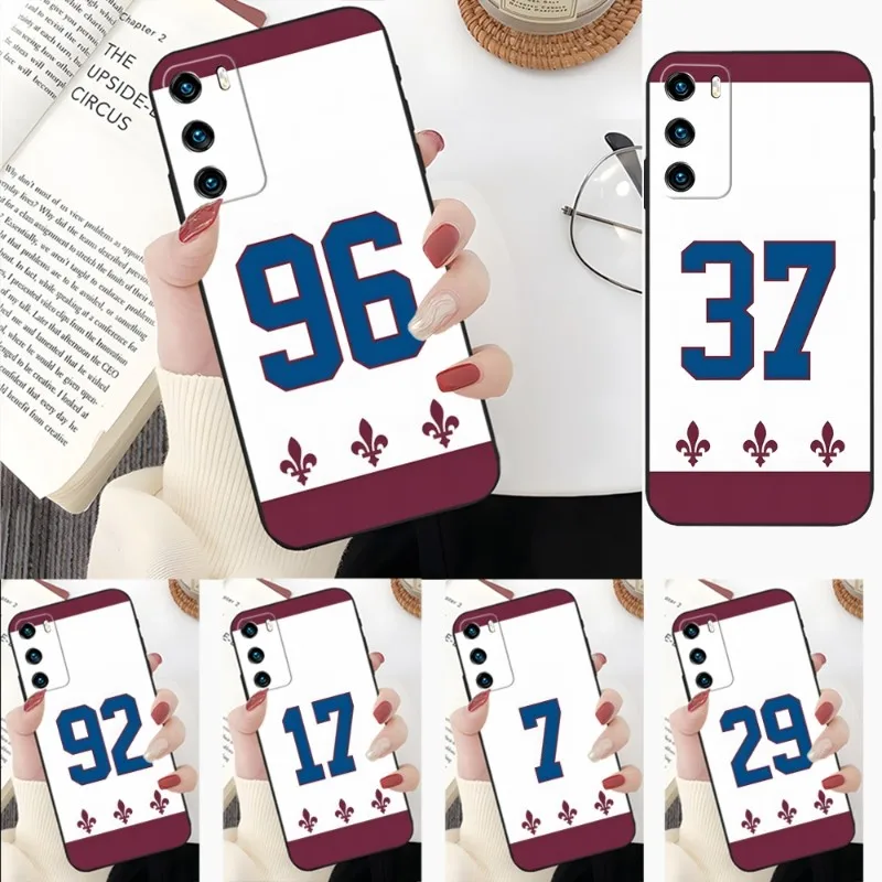 

Ice Hockey Team Digital Pattern Phone Case For Honor 50 50Pro 30 20 10 I Pro S SE V40 V30Pro V20 V9 V8 X30 X20 X10 X10Max Back