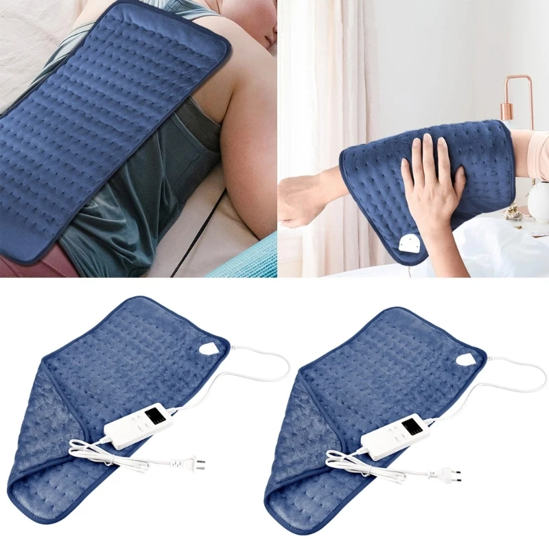 

Electric Heating Blanket Single Person Flannel Soft Comfortable Heating Pad for Grandmother Grandfather Body Warming B03E