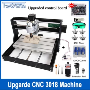 Мини-станок с ЧПУ 3018 Pro GRBL, 3 оси, лазерная гравировка