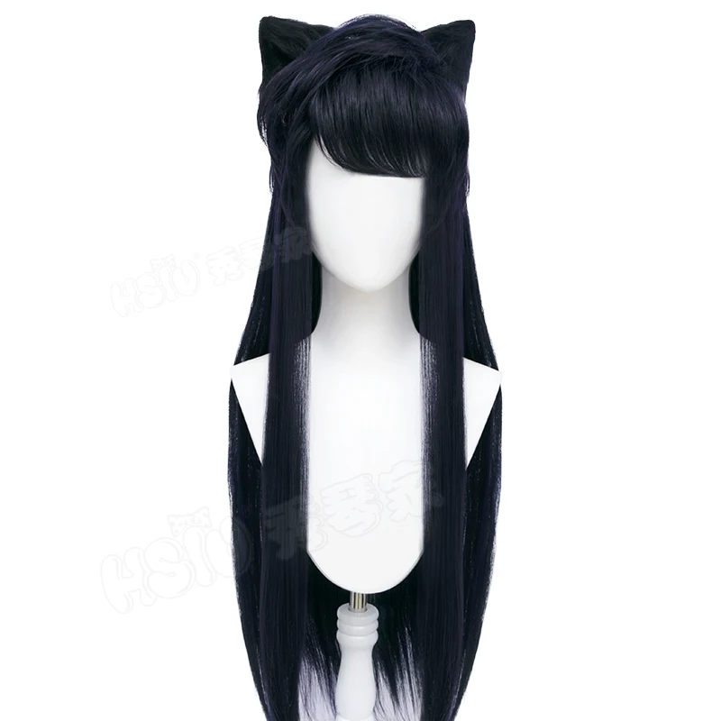 Костюм для косплея Komi San комплект с юбкой чулки парик кошачьи уши аниме Shouko не
